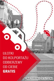 Odbiór ulotek do kolportażu na terenie Olsztyna gratis